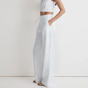 The Harlow Wide-Leg Pant in 100% Linen